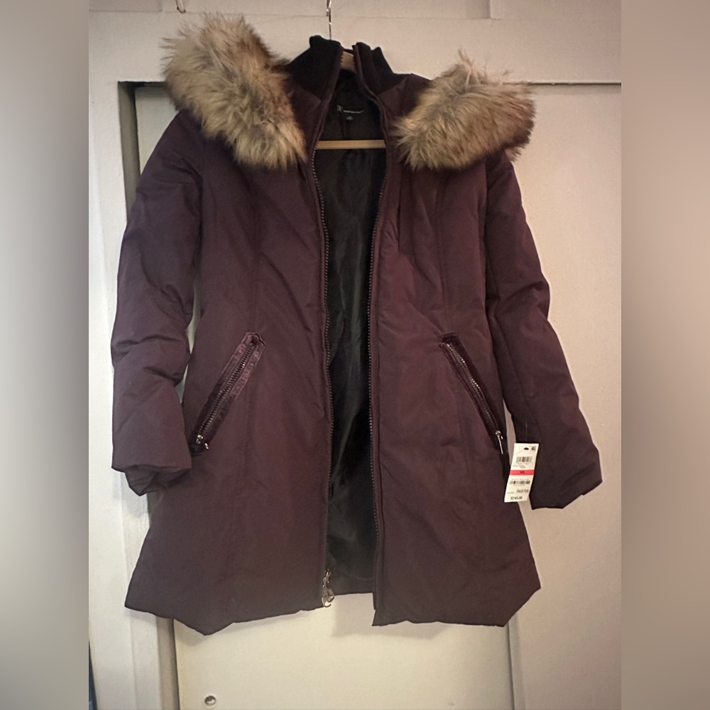 NWT PURPLE International Concepts Women’s Winter Coat Size XS